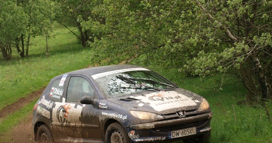 Testy V10 Rally Team i Tomasza Harczuka